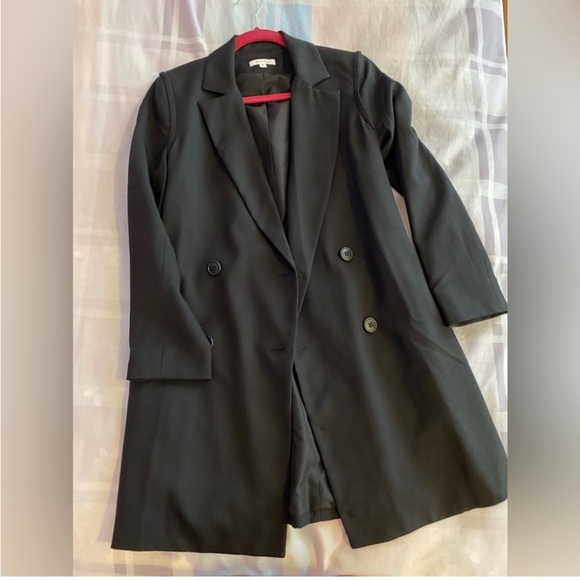 Vetta Blazer Dress x-small In Black NWOT - Picture 2 of 6